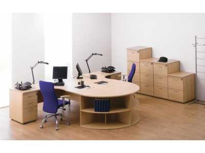 Opto - Panel Leg Arrangement Plus Filing Cabinets